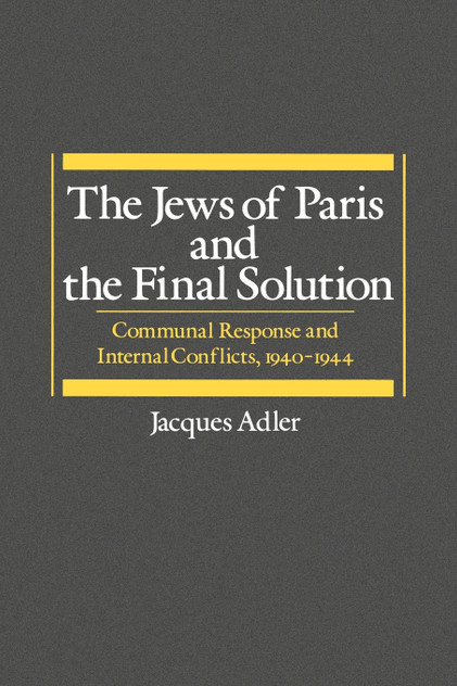 The Jews of Paris and the Final Solution
