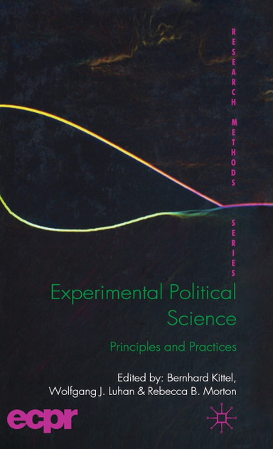 Experimental Political Science Experimental Political Science