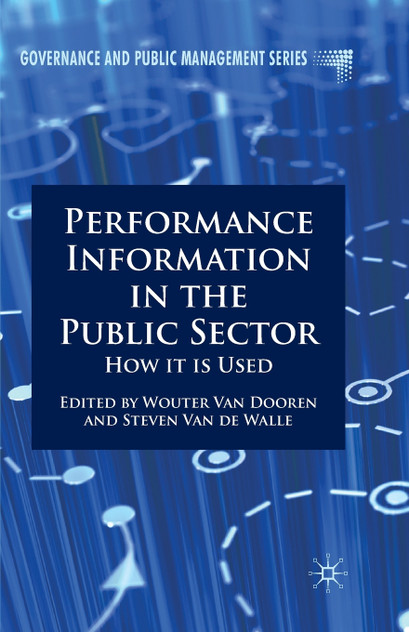 Performance Information in the Public Sector Performance Information in the Public Sector