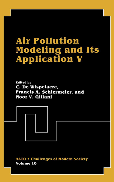 Air Pollution Modeling and Its Application V