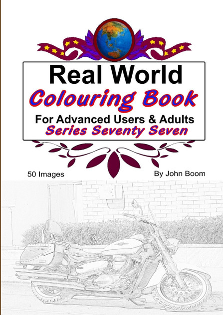 Real World Colouring Books Series 77
