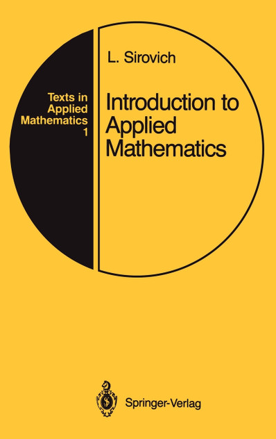 Introduction to Applied Mathematics Introduction to Applied Mathematics