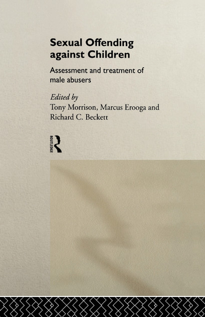 Sexual Offending Against Children Sexual Offending Against Children
