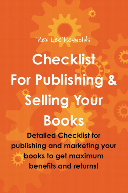 Checklist For Publishing & Selling Your Books Checklist For Publishing & Selling Your Books