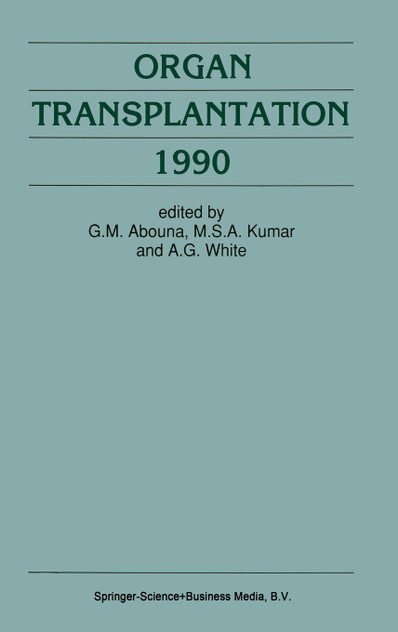 Organ Transplantation 1990 Organ Transplantation 1990
