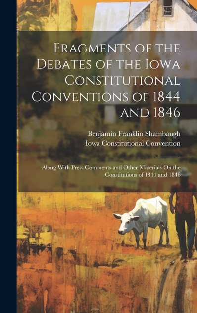 Fragments of the Debates of the Iowa Constitutional Conventions of 1844 and 1846 Fragments of the Debates of the Iowa Constitutional Conventions of 1844 and 1846