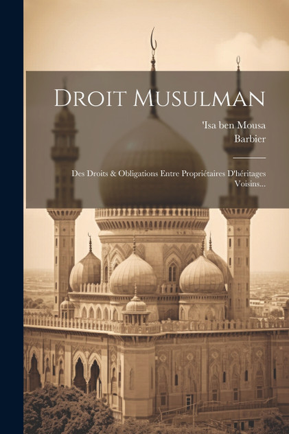 Droit Musulman Droit Musulman