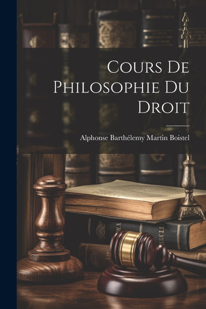 Cours De Philosophie Du Droit Cours De Philosophie Du Droit