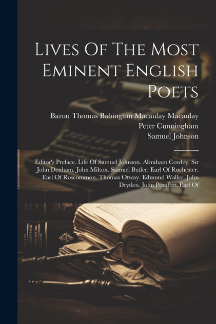 Lives Of The Most Eminent English Poets Lives Of The Most Eminent English Poets