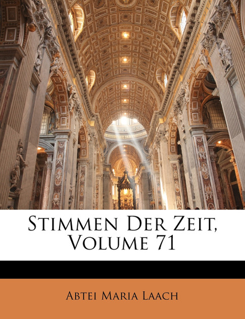 Stimmen Der Zeit, Volume 71