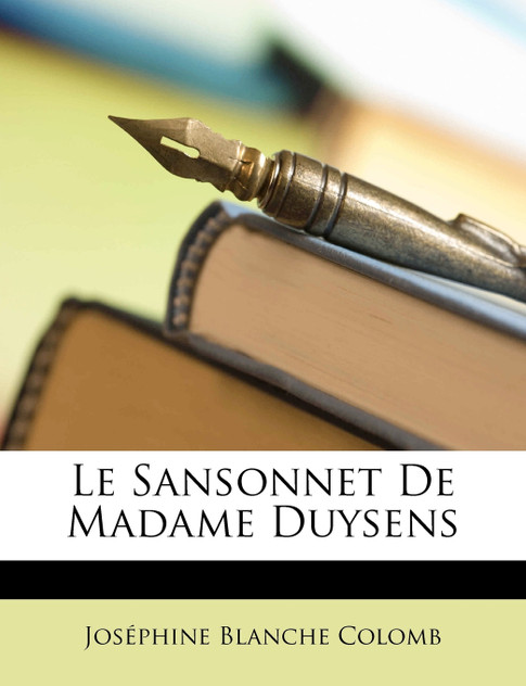 Le Sansonnet De Madame Duysens Le Sansonnet De Madame Duysens