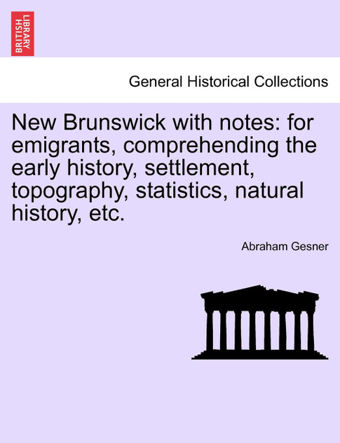 New Brunswick with notes New Brunswick with notes