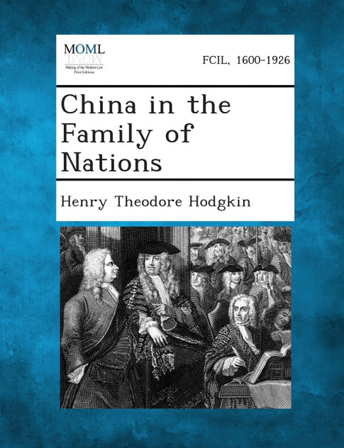 China in the Family of Nations