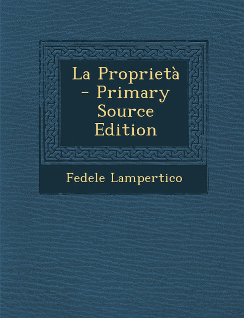 La Proprietà La Proprietà