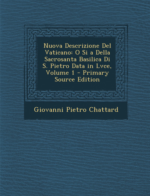 Nuova Descrizione Del Vaticano Nuova Descrizione Del Vaticano