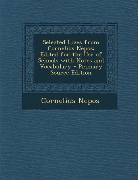 Selected Lives from Cornelius Nepos