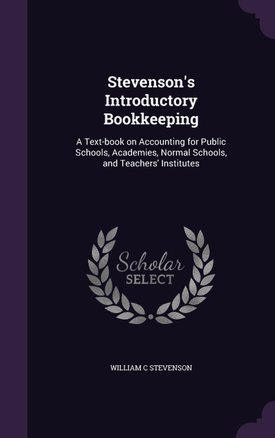 Stevenson's Introductory Bookkeeping Stevenson's Introductory Bookkeeping