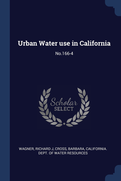 Urban Water use in California
