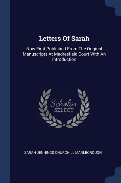 Letters Of Sarah Letters Of Sarah