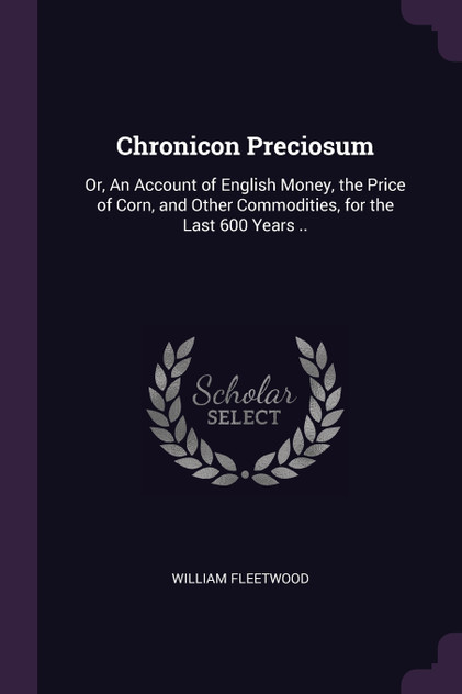 Chronicon Preciosum Chronicon Preciosum