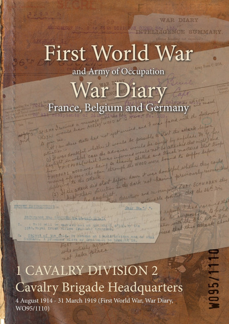 1 CAVALRY DIVISION 2 Cavalry Brigade Headquarters 1 CAVALRY DIVISION 2 Cavalry Brigade Headquarters