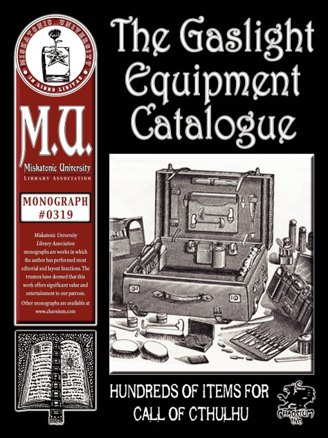 Gaslight Equipment Catalogue