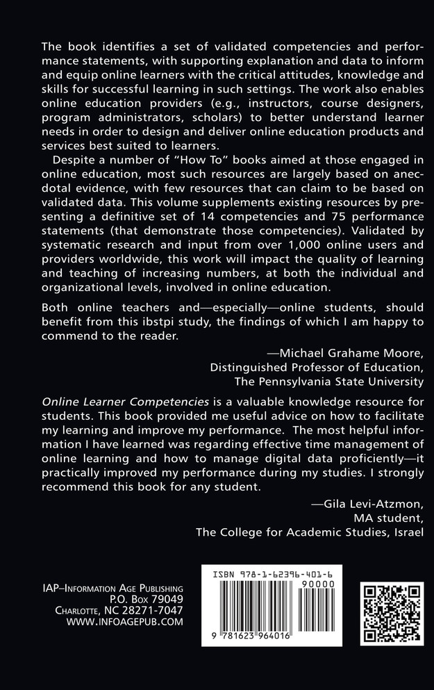 Online Learner Competencies