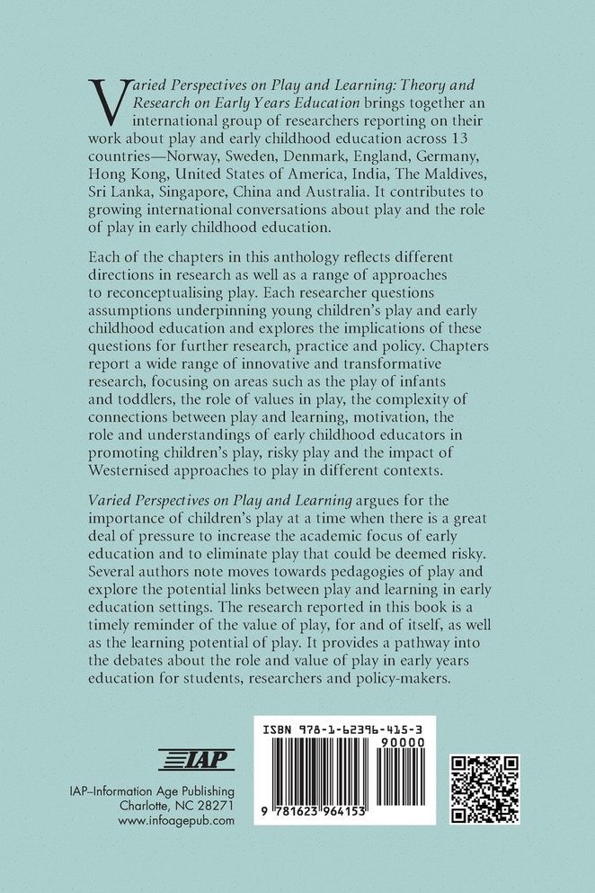 Varied Perspectives on Play and Learning