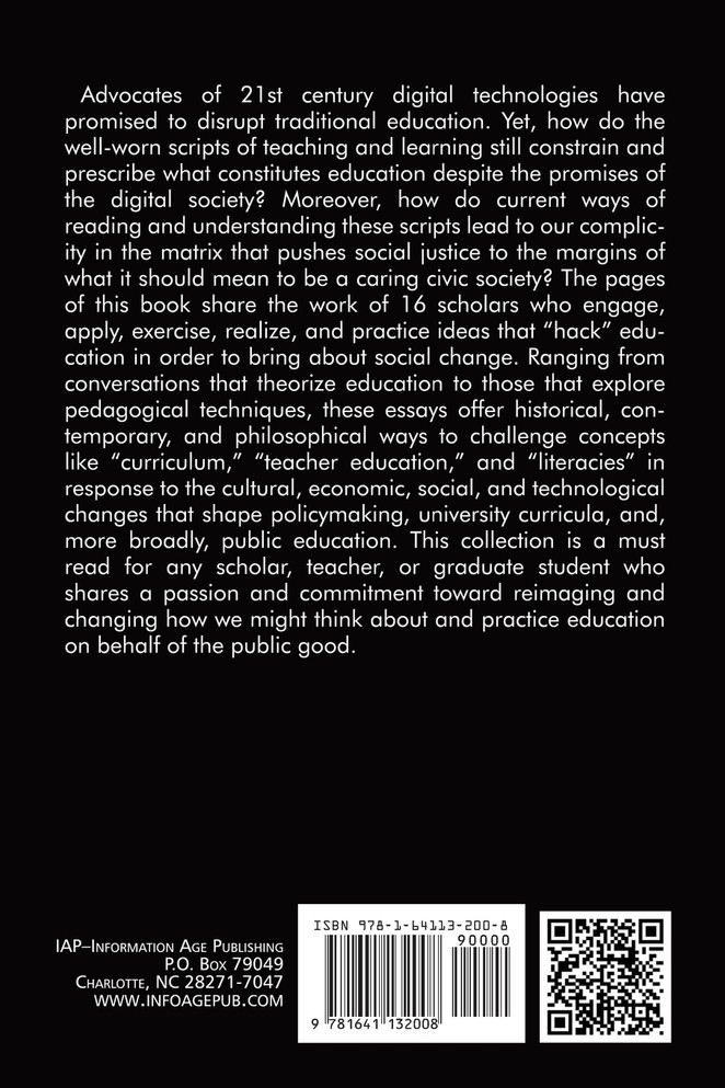 Hacking Education in a Digital Age