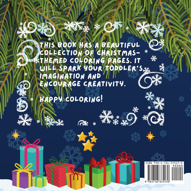 My Big Fat Christmas Coloring Book. For Toddlers / Kids.