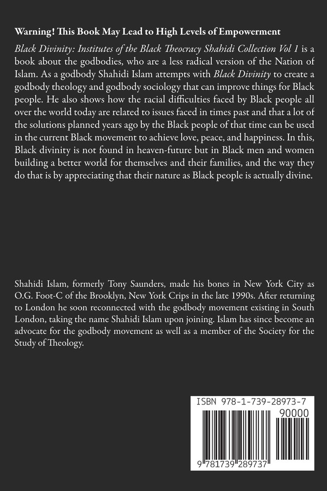 Black Divinity Institutes of the Black Thearchy Shahidi Collection Vol 1 [Remastered]