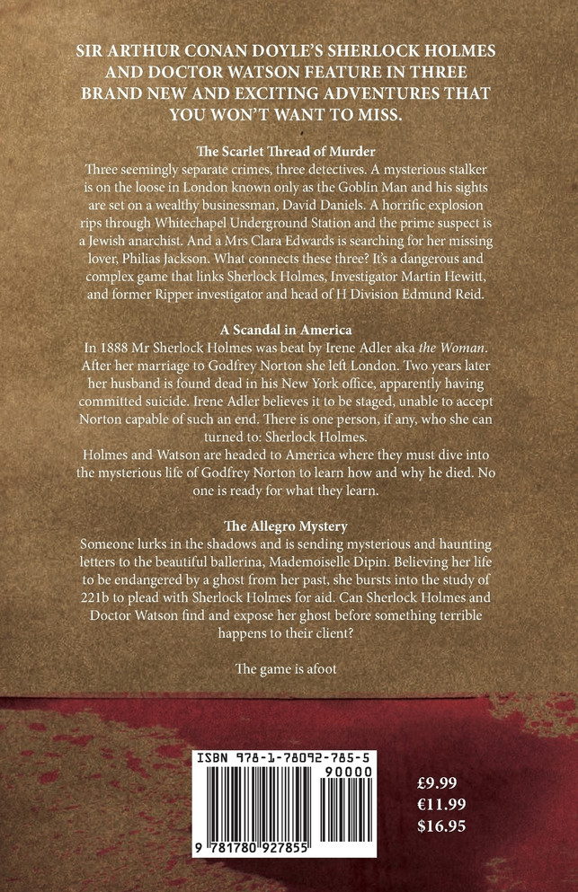 Sherlock Holmes and The Scarlet Thread of Murder