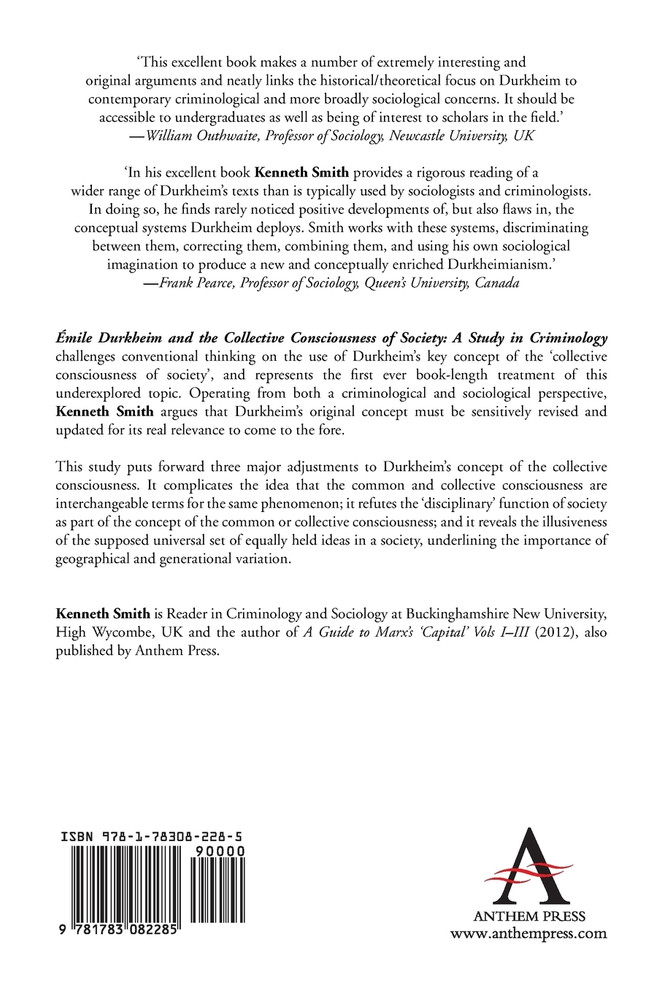 Émile Durkheim and the Collective Consciousness of Society