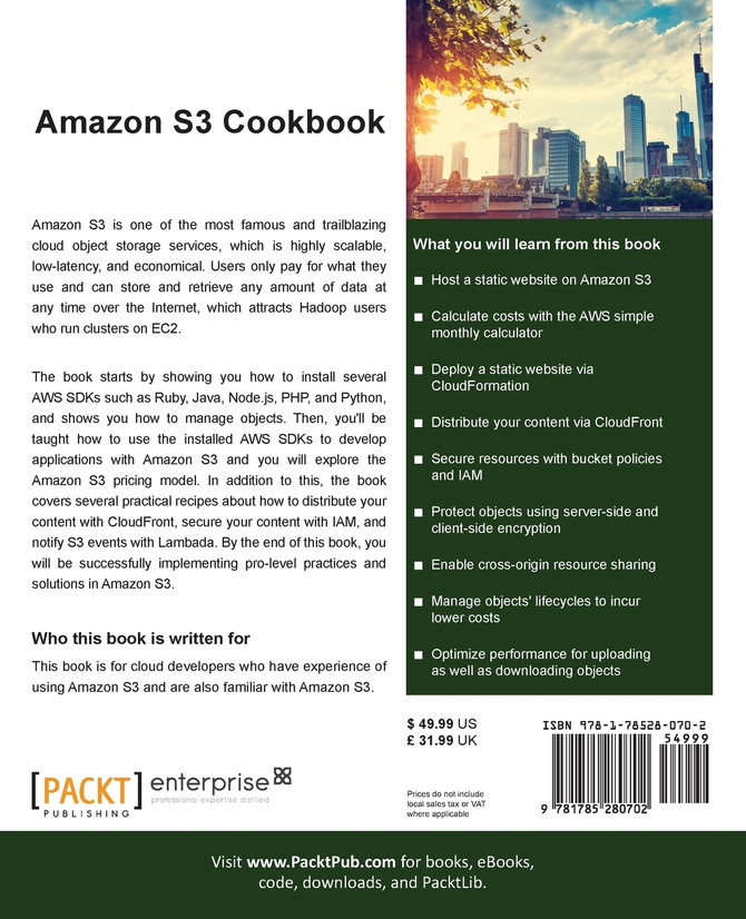 Amazon S3 Cookbook