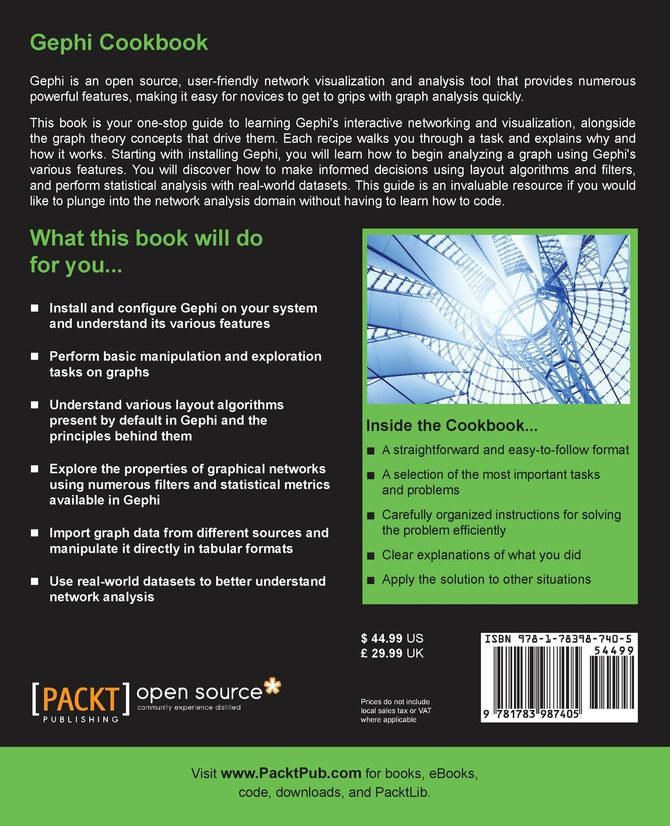 Gephi Cookbook