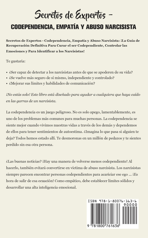 Secretos de Expertos - Codependencia, Empatía y Abuso Narcisista