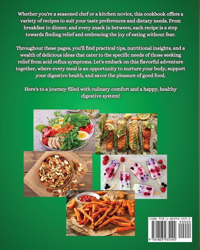 Acid Reflux Diet Cookbook