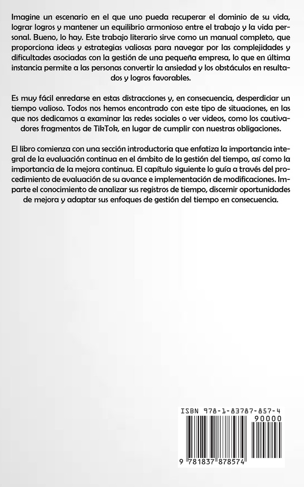 Gestión Del Tiempo