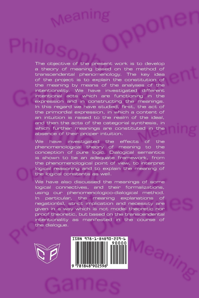 Meaning and Intentionality. A Dialogical Approach