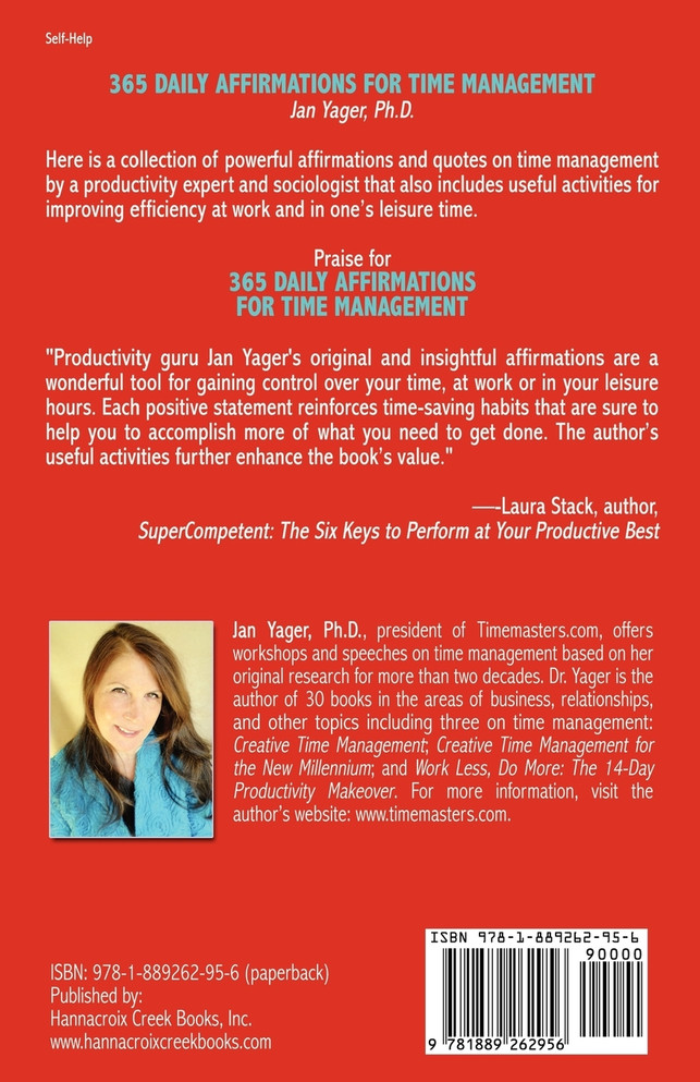 365 Daily Affirmations for Time Management