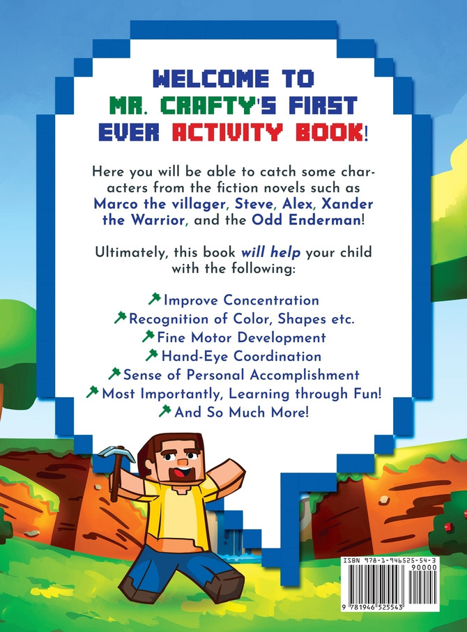 Fun Activity Book for Minecrafters
