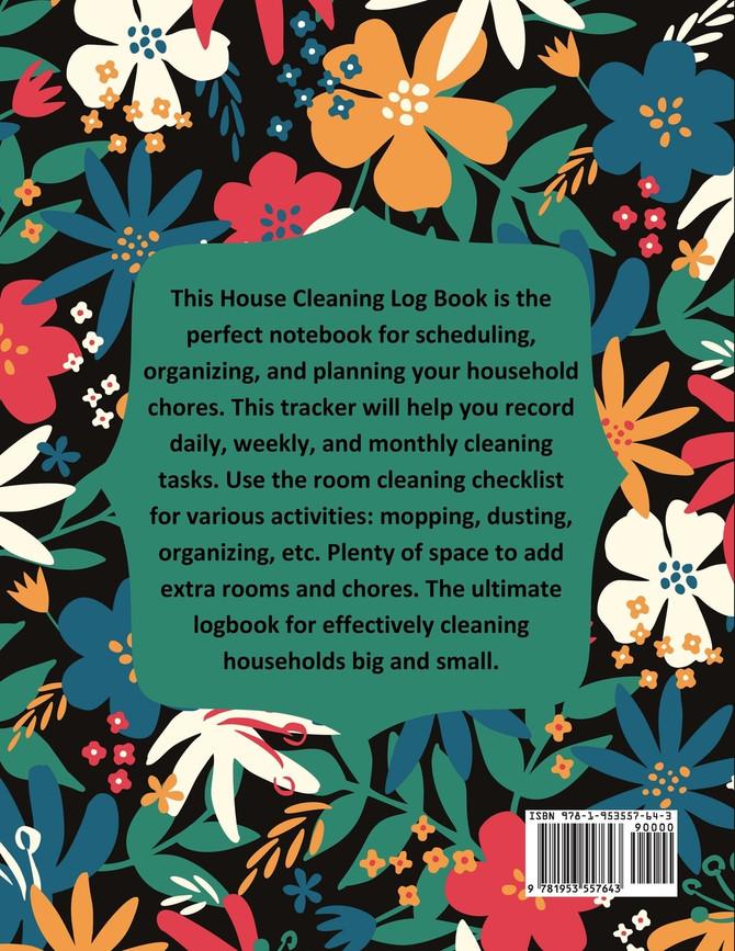 House Cleaning Log Book