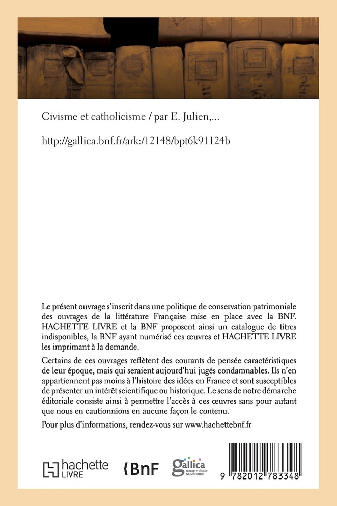 Civisme et catholicisme