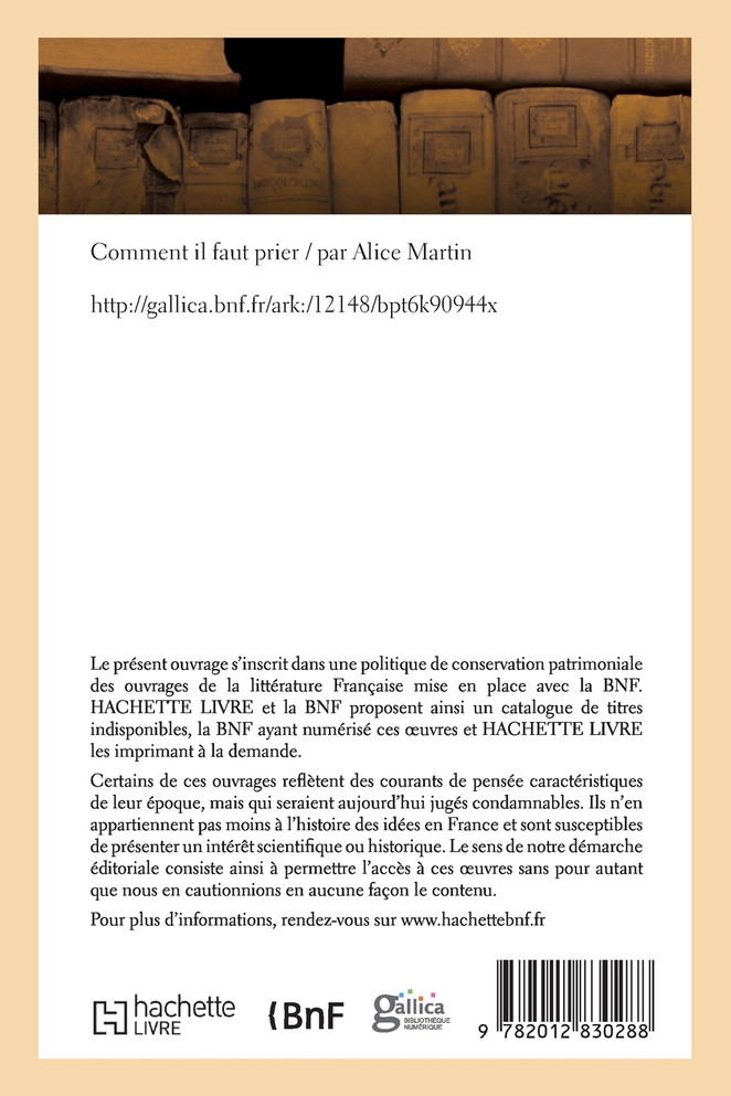 Comment il faut prier