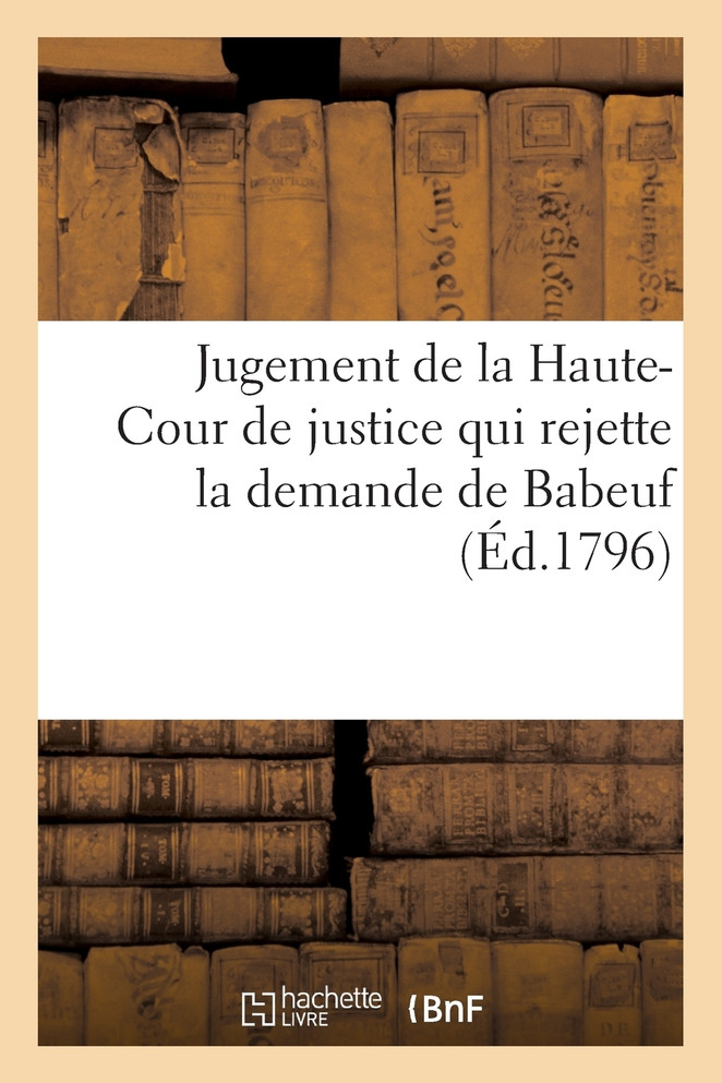 Jugement de la Haute-Cour de justice