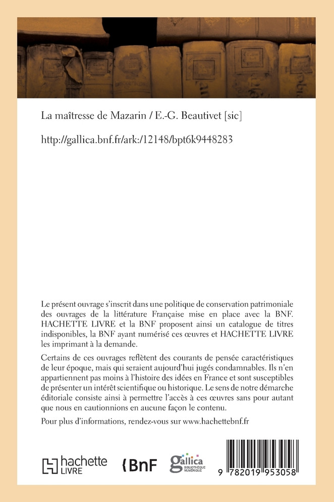 La maîtresse de Mazarin