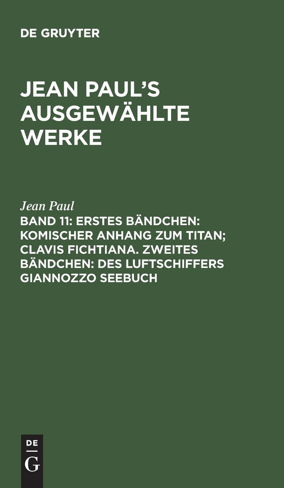 Erstes Bändchen