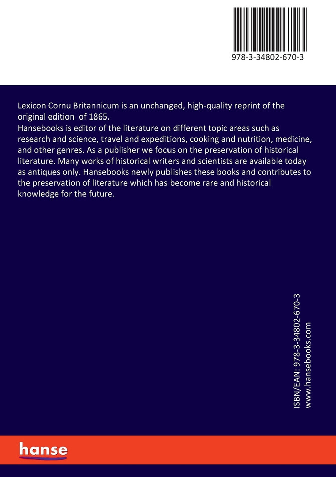 Lexicon Cornu Britannicum