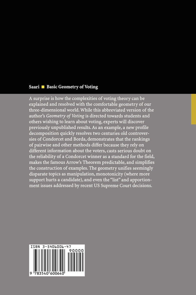 Basic Geometry of Voting