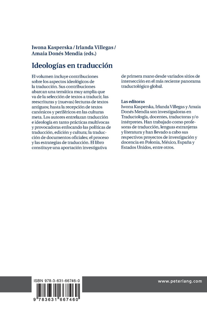 Ideologías en traducción
